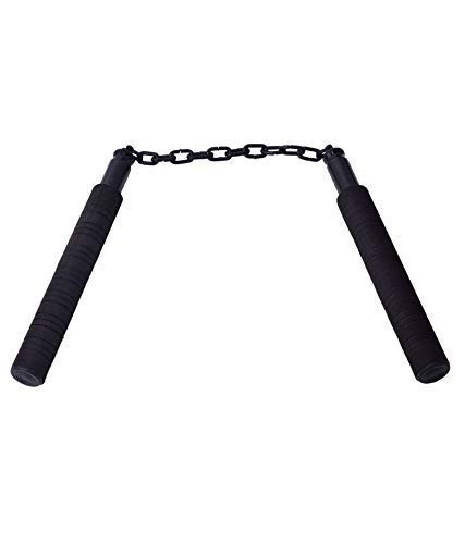 Kingsmen Line - Rubber Foam Nunchaku with Multicolor Handle (Karate Stick) (B083NVK4LY) Amazon Price History, Amazon Price Tracker