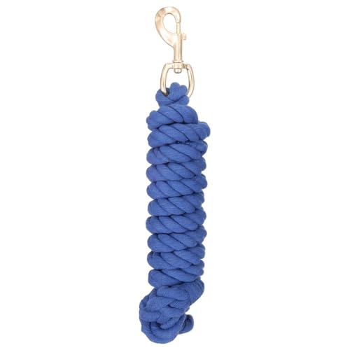 Tough1 Economy Cotton Lead with Bolt Snap - Royal Blue