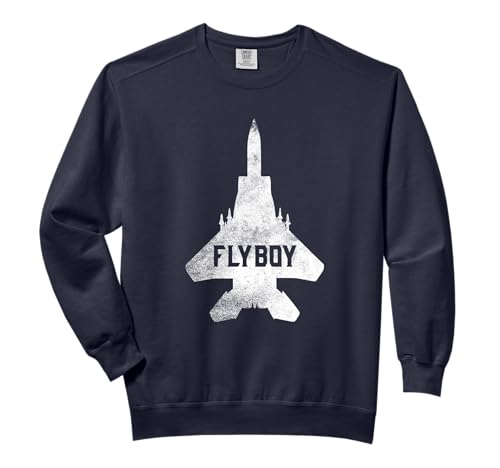 Military Aircraft F-16 Falcon Pilot Gifts Shirt USAF Flyboy Comfort Colors Adult Sweatshirt