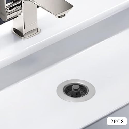 Coladores para fregadero de cocina juego x2 miniatura 7