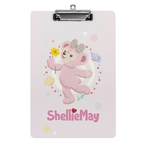 【A4サイズ】シェリーメイ ダッフィーフレンズ クリップボード A4 バインダー クリップホルダー ファイル キャラクター おしゃれ かわいい 人気 事務用