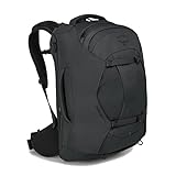 Osprey Farpoint Hombre Mochila de viaje, 40L, Tunnel Vision Grey, O/S
