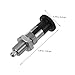 Anneome 2pcs Stainless Steel Knob Plunger with Spring Self-Locking Indexing Pin for Automation and Industrial Machinery Applications