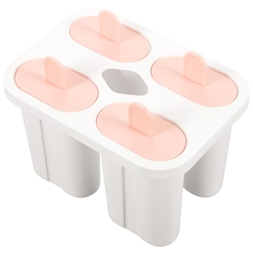 Molde de silicona para paletas de hielo con tapa colorida miniatura 1