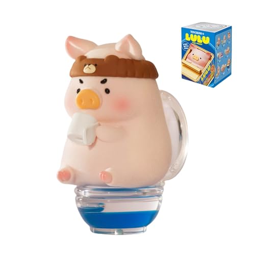 maidimiao Lulu The Piggy Pig Stay with You Series Blind Box Figures Home dector 8PCs Figurine Ornament