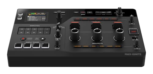 AlphaTheta RMX‑IGNITE Professional DJ Effector – 3-BAND FX, LEVER FX, 4-Sampler Pads, Digital Send/Return, ESS 32‑bit Converters - Thumbnail 2