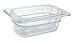 Update International PCP-112 Polycarbonate Food Pan, Ninth Size, 2.5" Deep, Polycarbonate