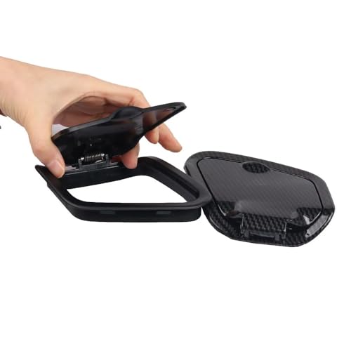 Werkzeugkasten Aufbewahrungsdeckel ABS Seitentasche Schutzabdeckung Ladegerät wasserdichte Kappe kompatibel mit Yamaha NMAX125 NMAX155 NMAX 125 155 V1 V2 N-MAX 2020 2021 2022 2023