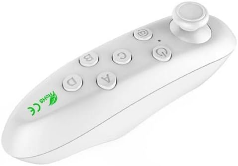 Y1 Inalámbrico Gafas 3D Video Joystick Bluetooth Gamepad VR Control Remoto Reproductor Accesorios - (Color Blanco)