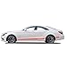 LINGYUE Car Side Stickers for Mercedes Benz W205 W204 W203 C Class C180 C200 C300 C63 Coupe C43,Car Side Skirt Stripes Sticker Vinyl Trims Decal Decor Accessories,White