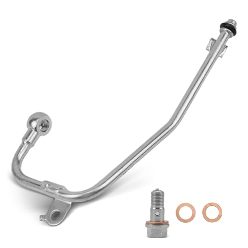 MUNIK 2710900477 Turbocharger Oil Pipe Suitable for Mercedes-Benz 2009-2016 C,E,SLK Class S204 C204 W212 A207 C207 R172 C200 C180 E200 E260 SLK200 Replat # 2710900477 2710900077 by MUNIK - Used condition - US$17.30