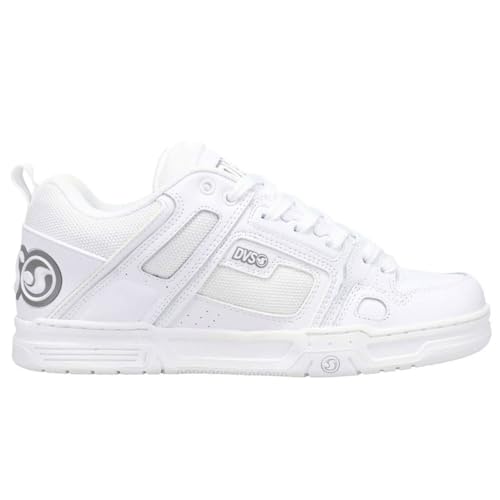 DVS Men's Skate Shoe, White, 7