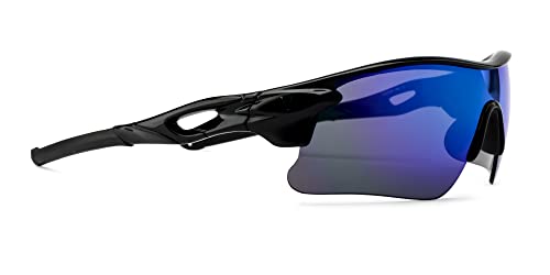 Image of Velocity Optics - S /VC2239 /C8R UV Protected Polycarbonate Lens Sports Sunglasses for Men Driving Cricket Fishing Cycling Sunglasses