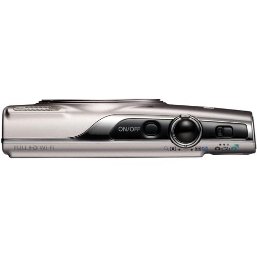 Image of Canon PowerShot ELPH 360 HS A Digital Camera (Silver) | 20.2MP CMOS Sensor, 12x Optical Zoom & Built-in Wi-Fi | Compact Point-and-Shoot for Travel (7283C001) + 64GB Card + Case+ More