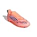Adidas Unisex-Kids F50 League Laceless Firm Ground, Beam Orange/Lucid Blue/White, 5