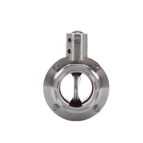 Vanne sanitaire en acier inoxydable 304 de haute précision tri-clamp