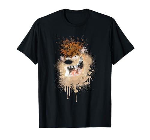 Looney Tunes Spray Paint Taz Camiseta