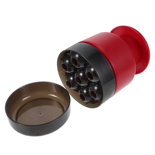 BESTYASH Snocciolatore di Ciliegie 7 Fori a Pressione in Plastica Resistente, Utensile Multiplo per Rimuovere Noccioli Mantenendo L’integrità del Frutto, Strumento Cucina per Marmellate