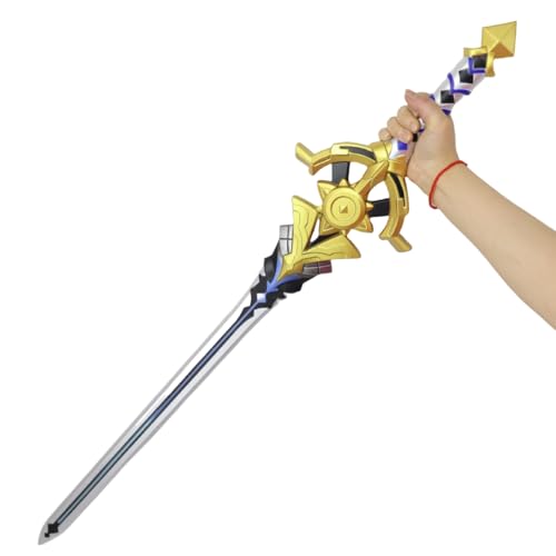 damdos Halloween Prop for‌ Albedeo and Cinnabar Spindled Cosplay Hammer, Cinnabar Spindled Albedeod Sword Weapon Christmas Party Props Comic Show Birthday Gifts