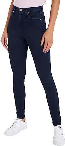 Tommy Jeans Damen Jeans Hose Sylvia High Waist, Blau (Avenue Dark Blue...
