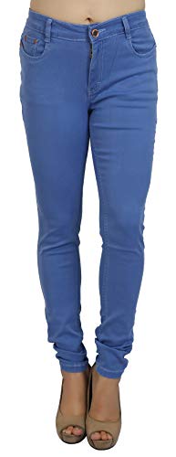 Image of FCK-3 Stretchable Denim Pencil Fit Regular Fit High Waist Jeans for Women