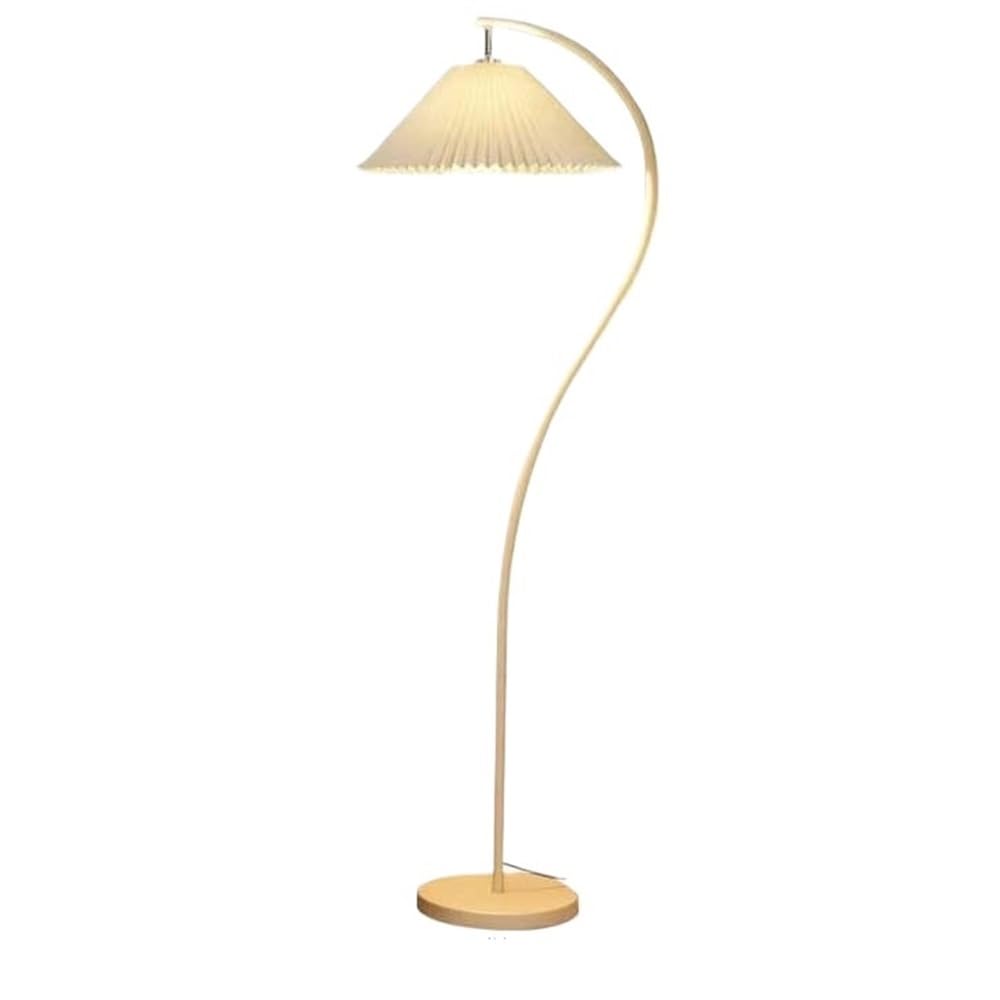 LJHFG63KUYT Standing Lamps Dimmable LED Floor Lamp White for Living Room Bedroom Study Office Remote Control Standing with Lampshade Decorate