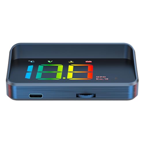 Pantalla frontal de velocímetro digital CHICIRIS de material ABS duradero premium