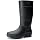 Bruno Marc Wellies Men's Half Height Work Shoes Waterproof Rain Boots for Gardening Dog Walks Car Washing 41 EU All Black