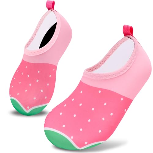 Image of VIFUUR Kids Water Shoes Girls Boys Quick Dry Aqua Socks for Beach Swim Outdoor Sports
