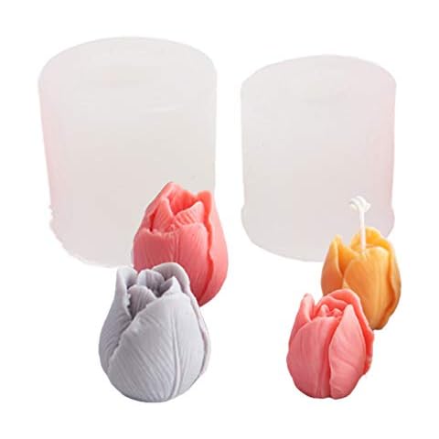 Tulip Shaped Silicone Moulds for Crafts Cover