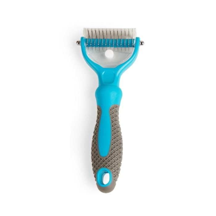 Well & Good Prostyle Dual-Sided Shedding Rake for Dogs