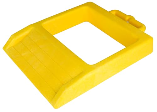 MaxxHaul 51167 Heavy-Duty Pallet Jack Chock 14.2x11.2x2 with High-Friction Base Lightweight & Portable Fits Small & Standard Pallet Jacks