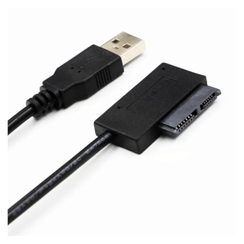 Cable adaptador USB 2.0 a Mini SATA II 13 pines miniatura 3