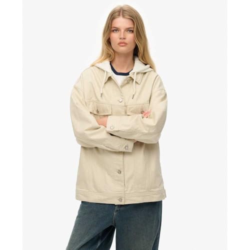Veste trucker à capuche femme Superdry - vue 5