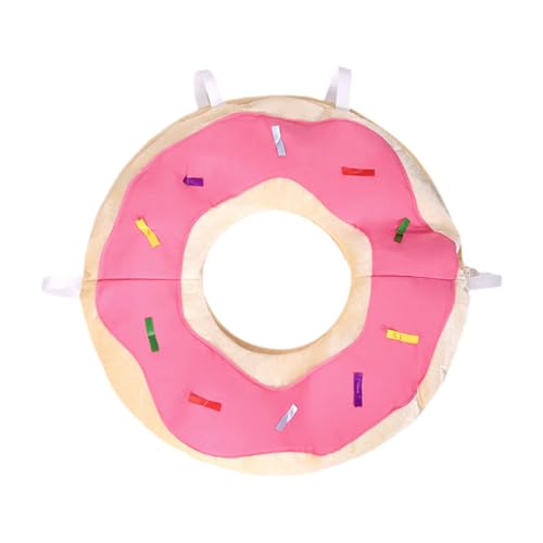 Halloween jeu de rôle : longue perruque rose Harilla 58cm de cosplay pour femme et fille