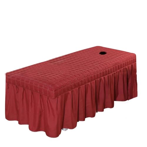 Jupe pour table de massage épaisse drap de lit matelassé Salon de beauté