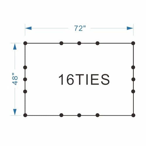 Image of F.Y.Dreams 100% Washed Cotton Duvet Cover for Weighted Blanket 48x72 inches with 16 Ties, Zipper on Long Side /Light Blue /Just Duvet Cover