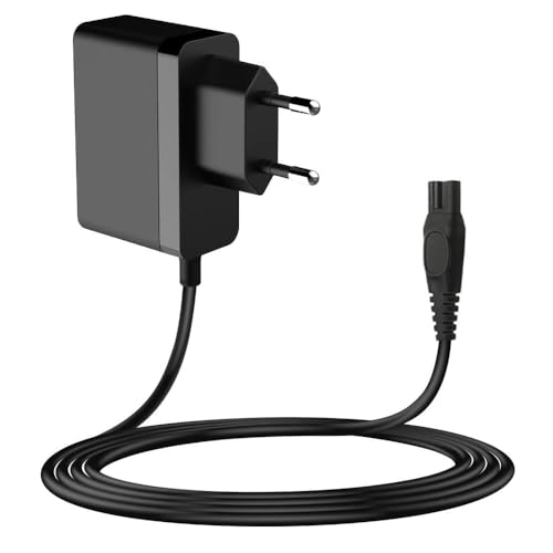 Alimentador afeitadoras, Cargador Afeitadora, Compatible con Philips Norelco hq8505 7000 5000 9000 3000, MG7770, QP6530, QP6520, MG7720, BG5020, 1000, 3000, 5000, 7000, 9000, 15V 5.4 W