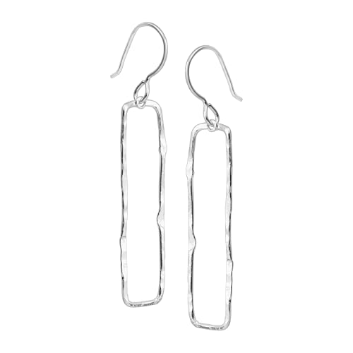 Silpada 'Balancing Act' Drop Earrings in Hammered Sterling Silver2