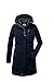 Killtec Damen Parka Funktionsparka mit abzippbarer Kapuze KOW 165 WMN PRK wasserdicht, Winddicht, atmungsaktiv 00814-dunkelnavy 46