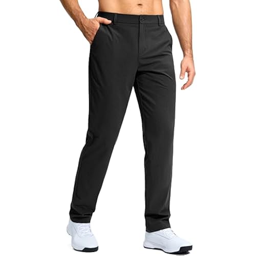 G Gradual Mens Golf Pants 30"/32"/34" Stretch Dress Work Casual Pants