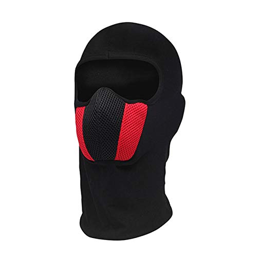 BaronHong balaclava cagoule moto hiver masque de ski coupe-vent respirant noir