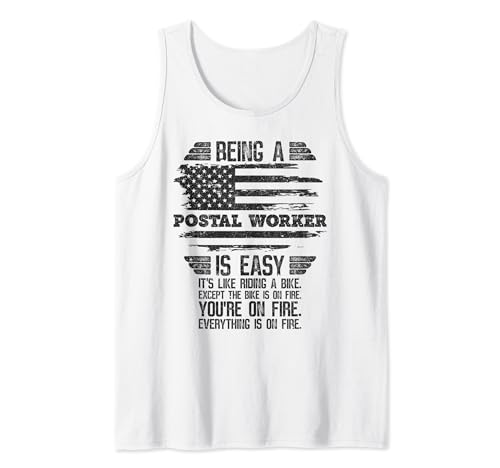 Postino postino operaio postino USA Canotta