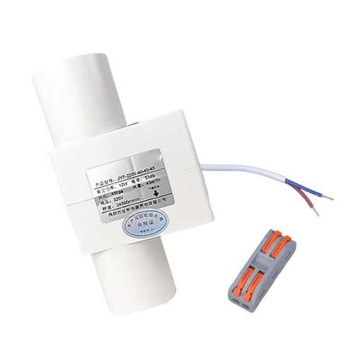 Ventilador de ventilación de conducto de alta eficiencia de 12 W, fácil de instalar, silencioso para cocina doméstica, intercambio de aire rápido en espacios pequeños, ventilador de ventilación