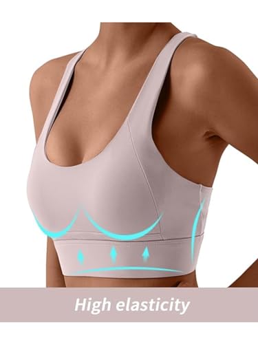 Image of Fabluk Sports Bra European Design - High Impact Support for Running & Cycling