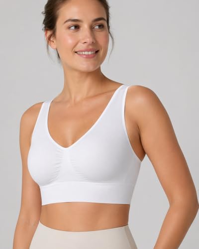 Image of Hiking Gril Women's Comfort Wirefree Bralette Unpadded Sleep Yoga Bra
