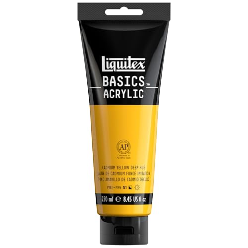 Liquitex BASICS ACRYL 250ML YLW DEEP