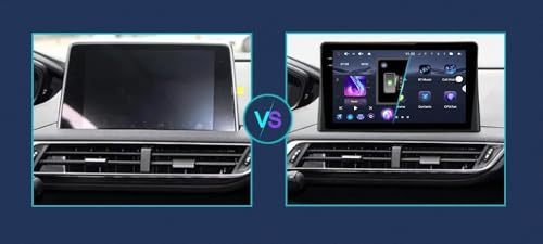 Radio Coche 2 DIN Peugeot 5008 Navegación GPS para Viajes en Familia con Enlace Espejo 2