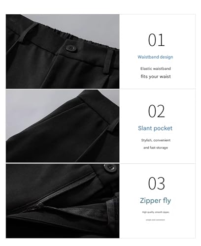 Stretch Waist Ice Silk Pants,Super Stretch Ice Silk Comfort Everyday Pant2