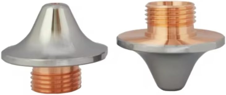10pcs/Lot OEM For amada Laser Cutting Nozzle D25 M12 H20 AMD-S Chrome Copper Nozzles 0.8-4.0mm Laser Cutter Machine (Single Layer, 2.0mm)